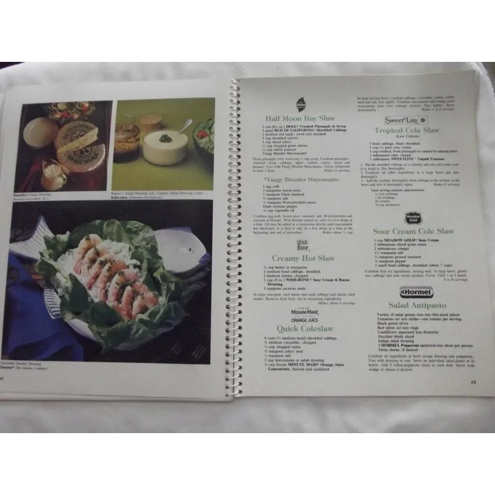 Salads of All Kinds Recipe Book: Favorite Brand Name Recipes Consumer Guide